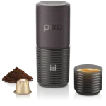 Wacaco Pixapresso electric portable espresso maker in Dark Burgundy